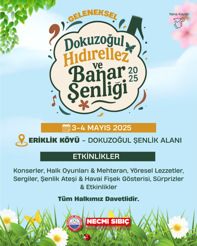 2. Geleneksel Dokuzoğul Hıdırellez ve Bahar Şenliği
