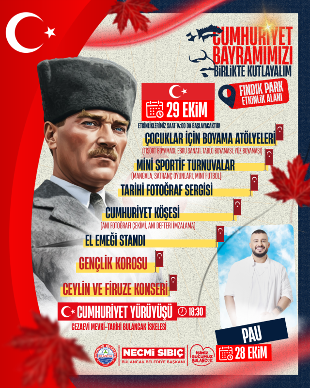 29 Ekim Cumhuriyet Bayramı