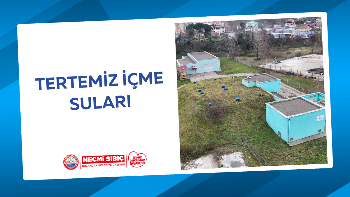 Bulancak’taki İçme Suları Hazır Sulardan Daha Kaliteli