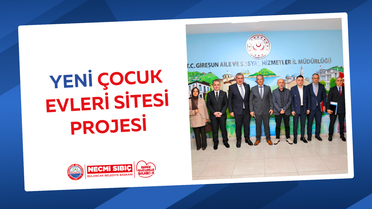 Bulancak Çocuk Evleri Sitesi Projesi