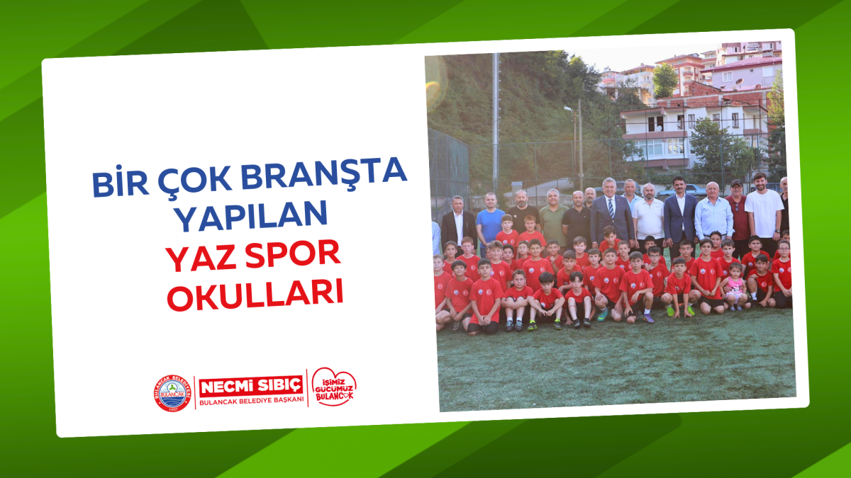 Yaz Spor Okulları Projesi